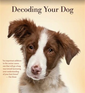 A copy of the book Decoding Your Dog.